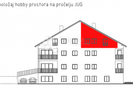 NOVOGRADNJA - HOBBY PROSTOR SESVETE S8, Sesvete, Kвартира