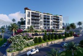 Makarska, novogradnja, jednosoban stan s natkrivenom terasom, 52.10m2, Makarska, Appartment