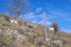 Mošćenička Draga, Kalac, građevinsko zemljište 1830 m2, Mošćenička Draga, Tierra