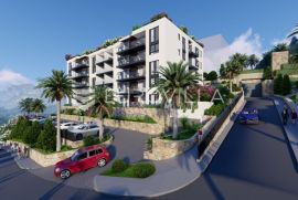 Makarska, drugi kat, dvosoban stan s pogledom na more, 71.11m2, Makarska, Appartment