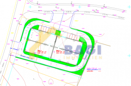 Građevinsko zemljište sa idejnim projektom u poslovnoj zoni, Pula, Land