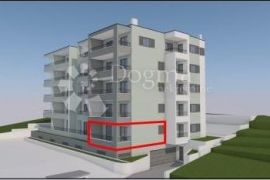 Jednosoban stan s velikom terasom D3 S4, Makarska, Appartment