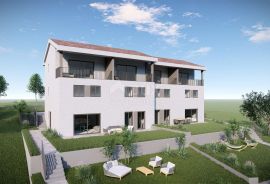 OTOK KRK, SOLINE - Novogradnja, apartman u prizemlju u blizini mora, Dobrinj, Appartment