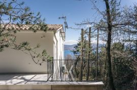 Istra, Labin, okolica, kuća s otvorenim pogledom na more, Kršan, بيت