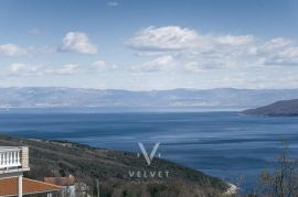 Istra, Labin, okolica, kuća s otvorenim pogledom na more, Kršan, Σπίτι