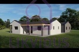 Građevinsko zemljište sa projektom za gradnju dvije kuće, Kožljani, Barban, Tierra