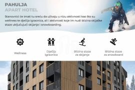 Apartman u izgradnji 40,64m2 sprat 4 Jahorina Poljice ApartHotel Pahulja, Pale, Stan