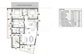 Medulin- Stan S2/ZG8, 102m2, 3 sobe, terasa, parking, Medulin, Apartamento