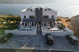 APARTMANI U PRVOM REDU DO MORA, NOVOGRADNJA - VINJERAC, Posedarje, Διαμέρισμα