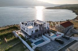 APARTMANI U PRVOM REDU DO MORA, NOVOGRADNJA - VINJERAC, Posedarje, Διαμέρισμα