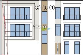 Istra, Pula, Valdebek, stan 57,80m2 prvi kat, dvije spavaće sobe, NOVO!!, #prodaja, Pula, Appartment