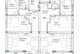 Povile - Novogradnja, stan na 1. katu s parkingom, Novi Vinodolski, Appartment