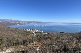 OPATIJA ,KOLAVIĆI- građ. zemljište, 1017 m2, PANORAMSKI POGLED NA MORE!!!, Opatija - Okolica, Γη