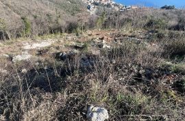 OPATIJA ,KOLAVIĆI- građ. zemljište, 1017 m2, PANORAMSKI POGLED NA MORE!!!, Opatija - Okolica, Land