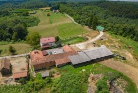 VRGINMOST, BLATUŠA - Veliko imanje s uhodanim poslom! 40 hektara zemljišta!, Gvozd, Tierra