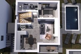 Medulin, moderna samostojeća kuća  oznake S1 , NKP 120 m2 u blizini mora na okućnici 150 m2, Medulin, Casa