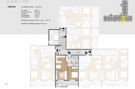 Labin, stan u novogradnji 53.51 m2 (b6), Labin, Διαμέρισμα