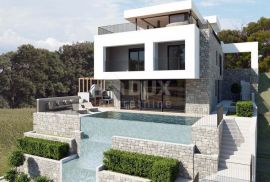 OPATIJA - luksuzna moderna villa 300m2 s bazenom i pogledom na more + uređena okućnica 650m2, Opatija, Maison