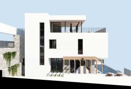 OPATIJA - luksuzna moderna villa 300m2 s bazenom i pogledom na more + uređena okućnica 650m2, Opatija, House