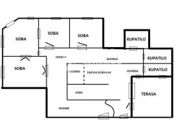 Izuzetna lokacija za poslovni prostor i dnevnu rentu ID#7894, Zvezdara, Appartement