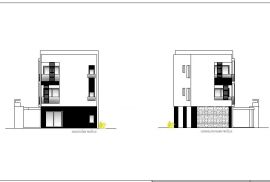 Plovanija - NOVOGRADNJA pogled na more! 230000€, Zadar, شقة