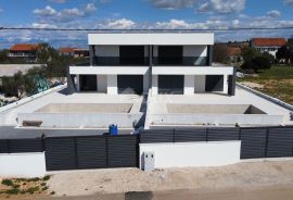 ZADAR, DEBELJAK - Prekrasna dvojna vila s pogledom na more i bazenom, Sukošan, House