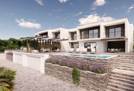 CRIKVENICA - Luksuzna dvojna vila s panoramskim pogledom, Crikvenica, House