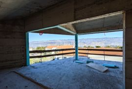 OTOK KRK, ŠILO - Penthouse s pogledom na more, Dobrinj, Appartamento