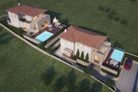 OTOK KRK, VANTAČIĆI - Projekt za vilu sa bazenom 100m od mora, Malinska-Dubašnica, House