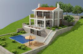SENJ - Pripremljeno građevinsko zemljište s pogledom na tvrđavu i more, Senj, Terreno
