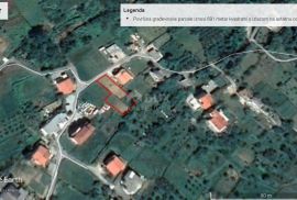 RAB, LOPAR - građevinsko zemljište 690m2 za obiteljsku kuću/villu/apartmane/kuću za iznajmljivanje s bazenom/kuću za odmor s bazenom, Rab, Terrain