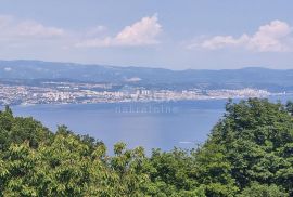 OPATIJA, LOVRAN, DOBREĆ - kuća 390m2 s prekrasnim pogledom na more + okućnica 850m2, Opatija - Okolica, Ev