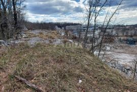 PERMANI - građevinski teren 1640 m2 za halu / poslovnu zgradu, Matulji, Земля