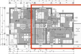 Zadar, Vir – Apartman C4 na drugom katu površine 51,2 m2, Vir, Wohnung