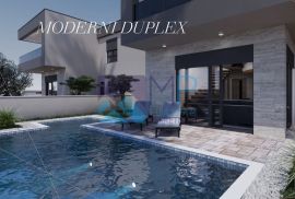 Medulin, moderna dvojna vila sa bazenom i garažom, Medulin, Kuća