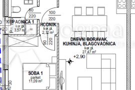 Povljana, Pag - Stan S4 u novogradnji, Povljana, Apartamento