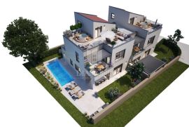 Novigrad, nova kuća sa bazenom i pogledom na more, Novigrad, Kuća