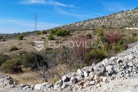 Trogir, Seget, građevinsko zemljište s pogledom, 740 m2, Seget, Land