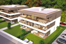 Penthouse s velikom krovnom terasom - 4 km od mora, Poreč, Διαμέρισμα