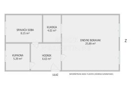 STAN, PRODAJA, ZAGREB, KVATRIĆ, 47 m2, 2-soban, Maksimir, Apartamento