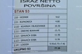 Stan Štinjan! Novogradnja!, Fažana, Appartement