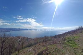 KOLAVIĆI, odličan teren s panoramskim pogledom na more, Opatija - Okolica, Γη