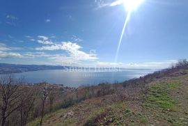 KOLAVIĆI, odličan teren s panoramskim pogledom na more, Opatija - Okolica, Zemljište