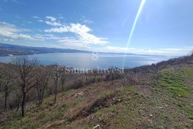 KOLAVIĆI, odličan teren s panoramskim pogledom na more, Opatija - Okolica, Γη