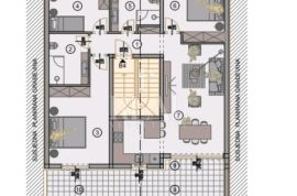 PULA PENTHOUSE 100m2, 3S+DB, terasa 20m2 !, Pula, شقة