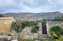 Omiš, Jesenice - Kamena kuća sa panoramskim pogledom na more, Dugi Rat, Haus