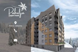 Apartman u izgradnji 42,23m2 sprat 1 Jahorina Poljice ApartHotel Pahulja, Pale, Daire