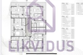 Stan A12 na drugom katu, Šikići kod Pule, S+DB, 45,28 m2, Pula, Appartement