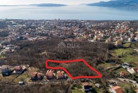 RIJEKA, KASTAV - građevinsko zemljište 2.451 m2 + 1.930 m2 s pogledom na more za stambenu zgradu - stanove / apartmane / obiteljsku kuću / villu! PRILIKA!!!, Kastav, Land