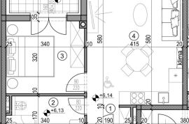 Stan Pula, novi projekt! Višestambena, moderna zgrada s liftom, blizu centra. Započeta gradnja u neposrednoj blizini , trgovačkog centra City Mall., Pula, Διαμέρισμα